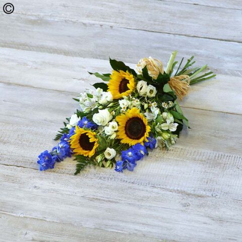 Funeral Florist’s Choice Sunflower Medley Sheaf