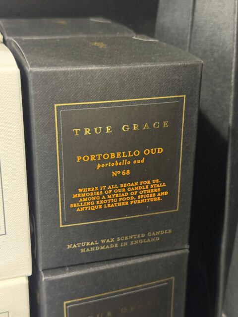 True Grace Portobello Oud Candle - JM Luxury 26'