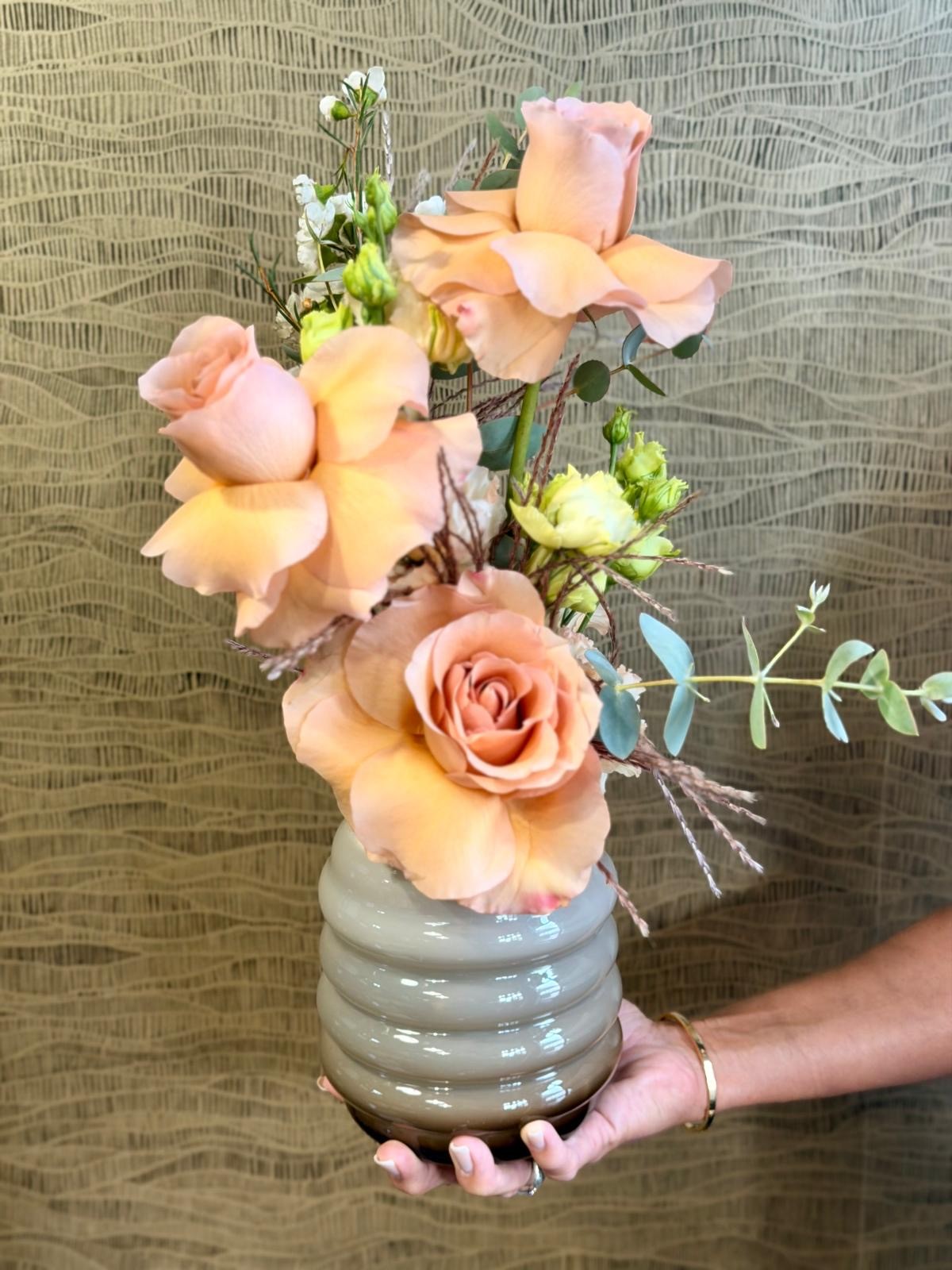 Vanilla Latte Vase - JM Autumn Luxury 26'